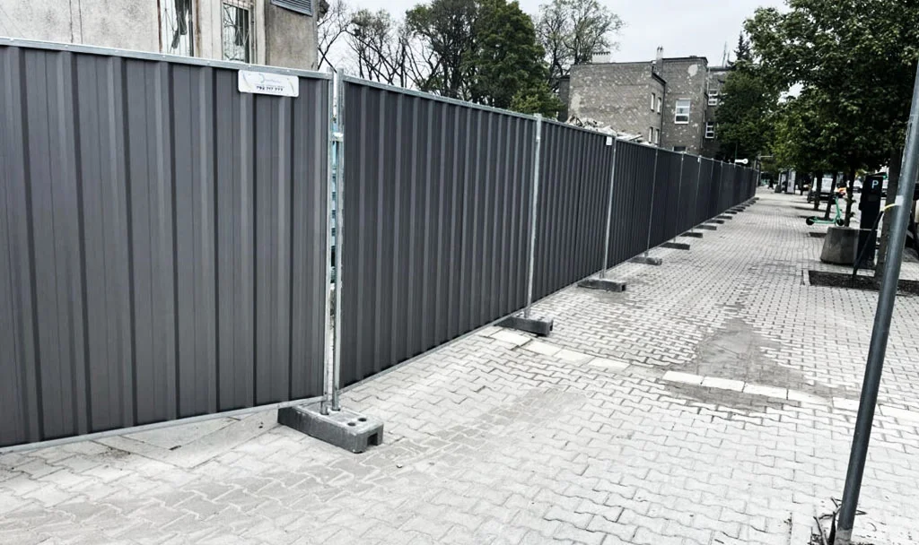 ogrodzenia budowlane